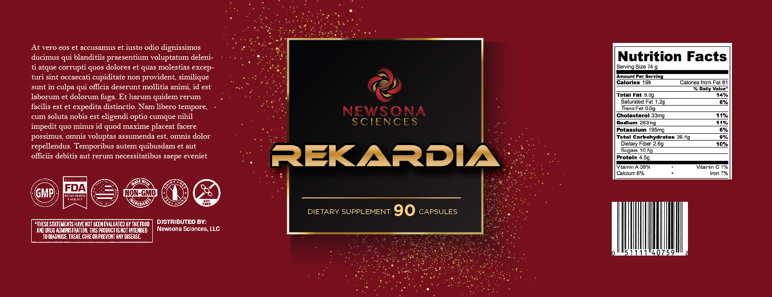 Label Design by Sarina.dsg for Newsona Sciences | Design #21570055