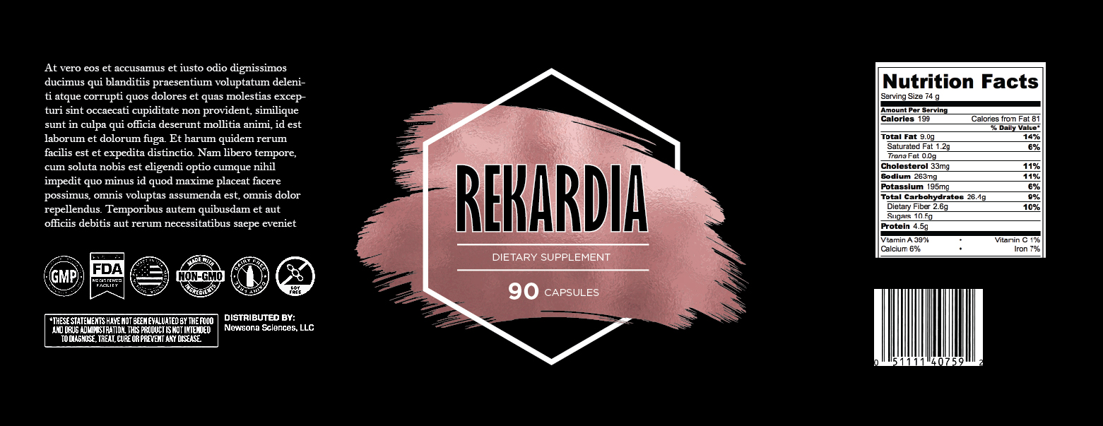 Label Design by Sarina.dsg for Newsona Sciences | Design #21570189