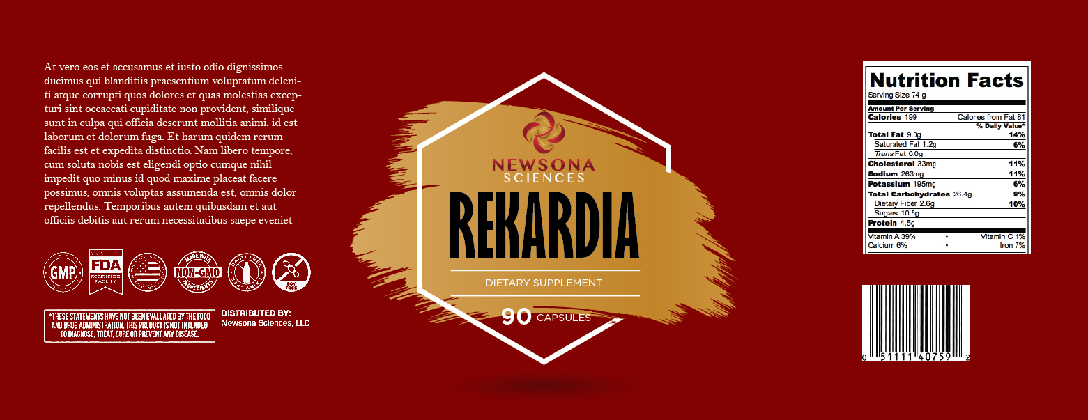 Label Design by Sarina.dsg for Newsona Sciences | Design #21570277