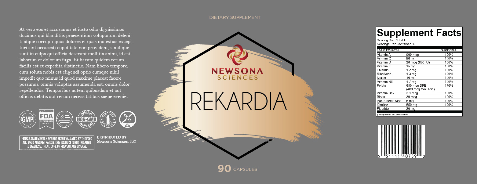 Label Design by Sarina.dsg for Newsona Sciences | Design #21577309