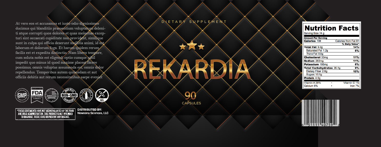 Diseño de Etiqueta por Sarina.dsg para Newsona Sciences | Diseño #21605320