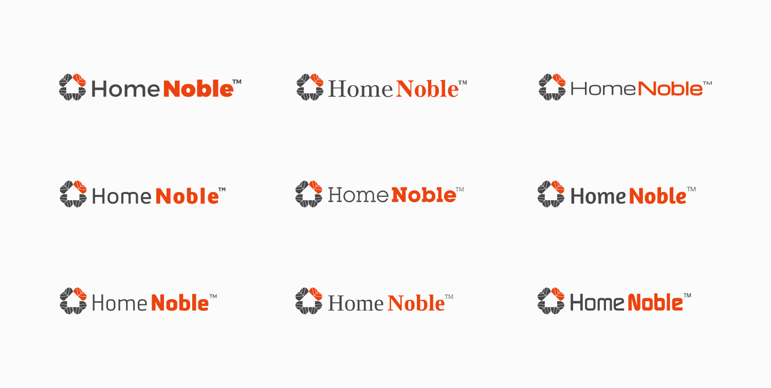 Logo Design by R!CKY for Home Noble | Design #21629746