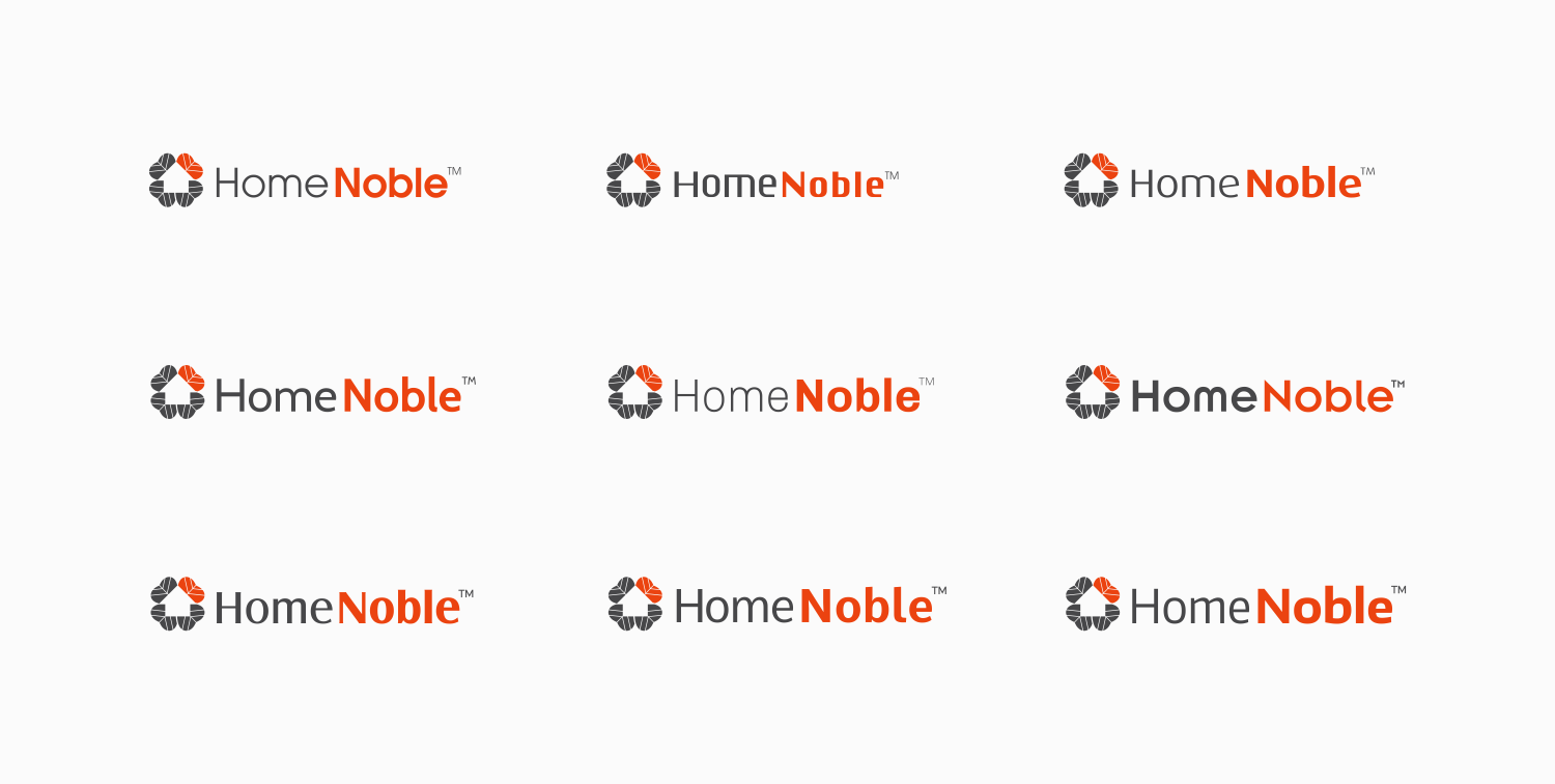 Logo Design by RICKY.T for Home Noble | Design #21631343