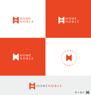 Logo Design by royanmj04 for Home Noble | Design: #21630790