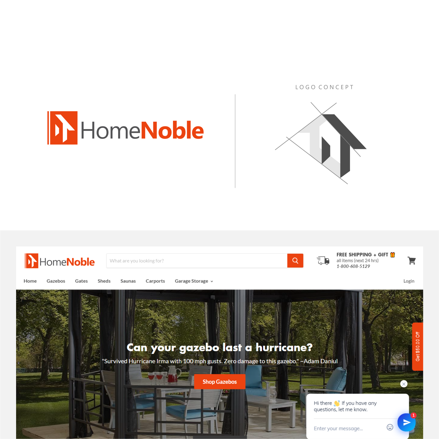 Logo Design by ThiagoB for Home Noble | Design #21563983