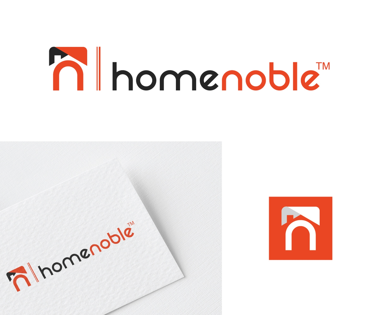 Diseño de Logo por blackowl8 para Home Noble | Diseño #21608013