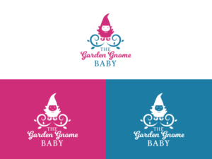 The Garden Gnome Baby | Logo Design by Slant Line Media
