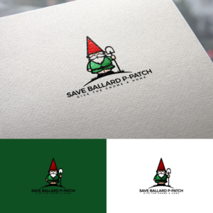 Save Ballard P-Patch / Give the gnome a home | Design de Logo par Gisella Guzmán