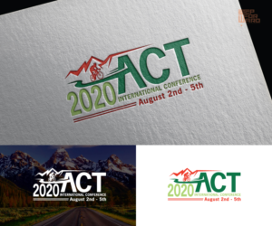 2020 ACT International Conference, August 2nd - 5th  | Logo Design by step forward 2