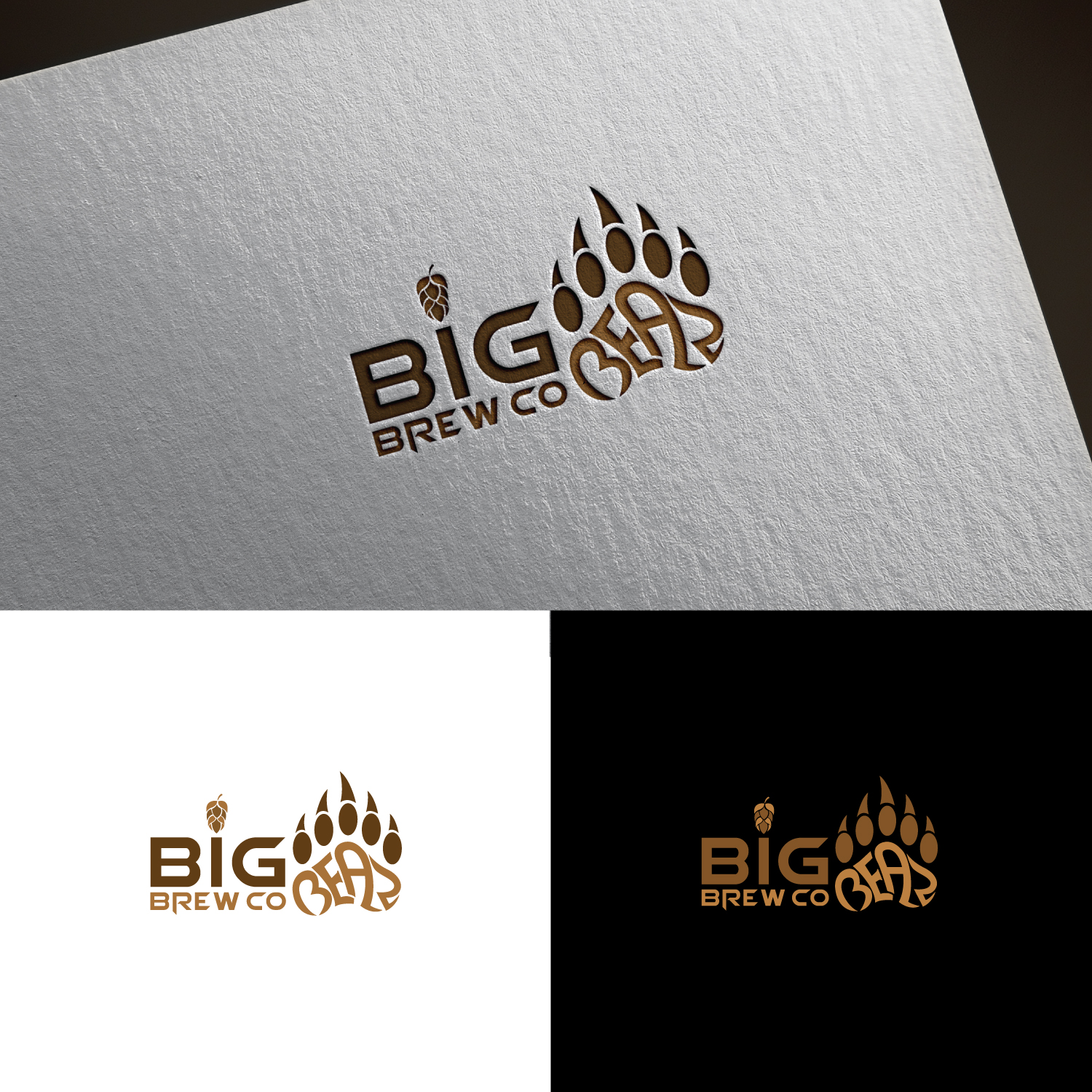 Logo Design by sankar999 for Big Bear Brewco | Design #21557680