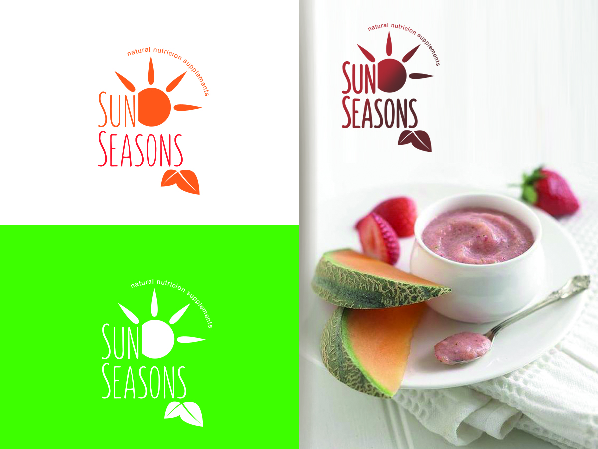 Logo Design by evieplusdesign for Sun Seasons Health | Design #21563491