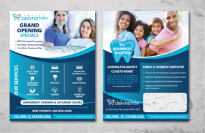 Smiles Dentistry - Flyer - Modern & Eye catching campaign flyer | Flyer Design by alex989