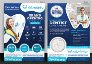 Smiles Dentistry - Flyer - Modern & Eye catching campaign flyer | Flyer Design by SAI DESIGNS