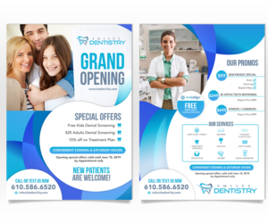 Smiles Dentistry - Flyer - Modern & Eye catching campaign flyer | Flyer Design by Luniere Designs