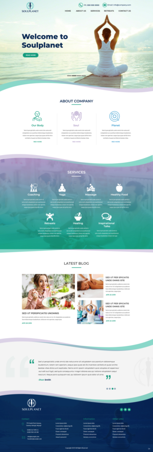 Web Design par pb pour ce projet | Design : #21571217