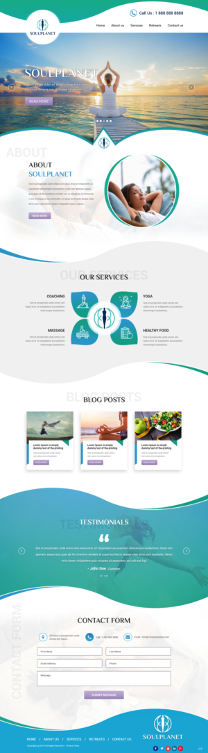 Web Design par pb pour ce projet | Design : #21571220