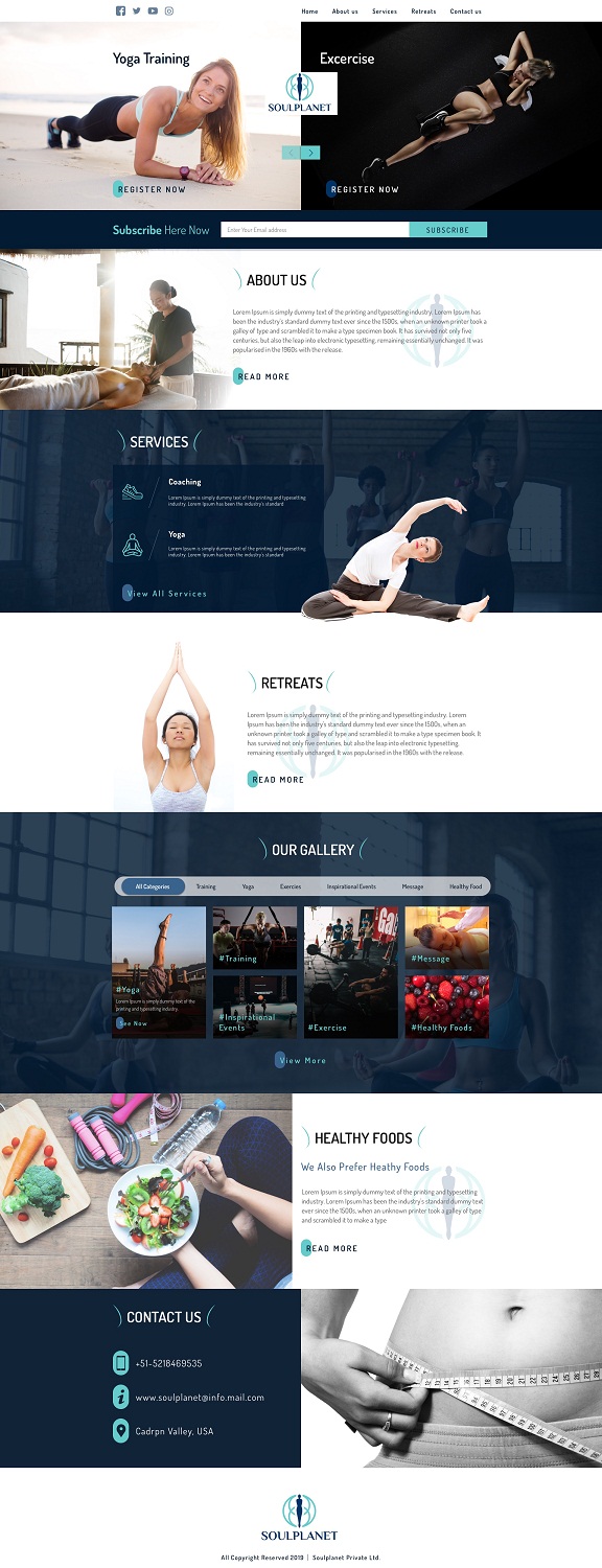 Web Design by Pram Shaw for this project | Design #21576724
