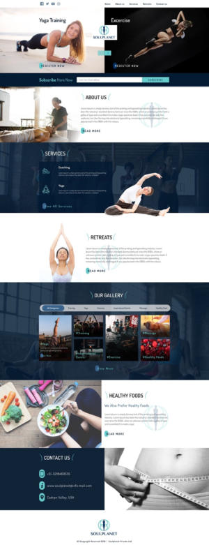 Diseño Web por Pram Shaw para este proyecto | Diseño #21576724