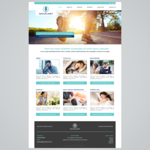 Website for Swedish wellness company "Soulplanet" | Diseño Web por codeuridea