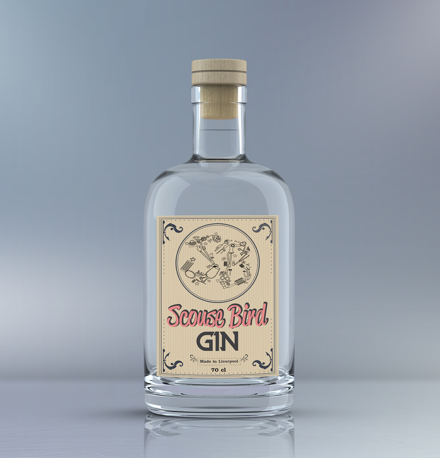 Etikett-Design von ronin71 für The Handmade Gin Company | Design #21588660