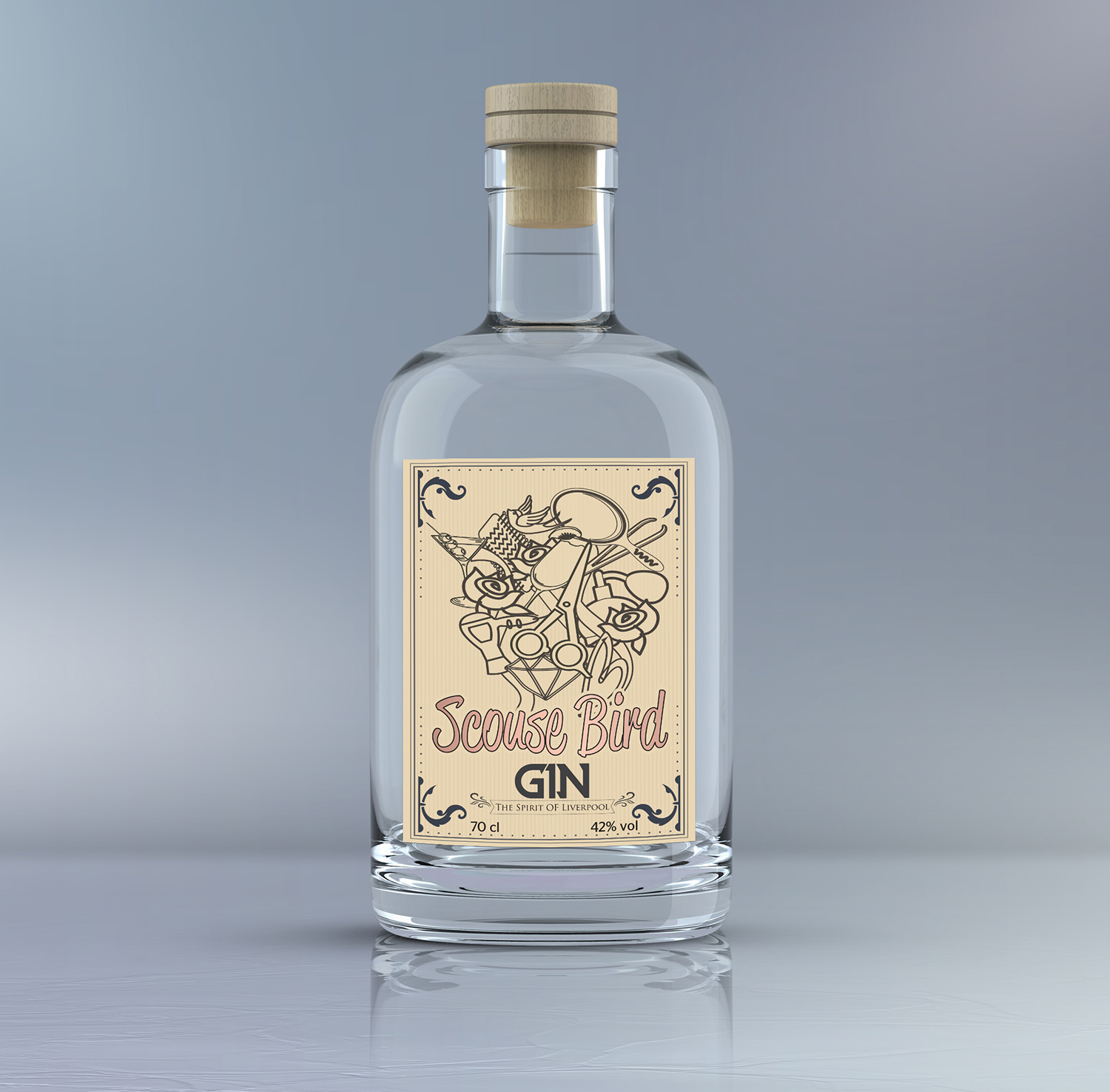 Label Design by ronin71 for The Handmade Gin Company | Design #21607950