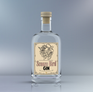 female inspired Gin Label | Diseño de Etiqueta por ronin71