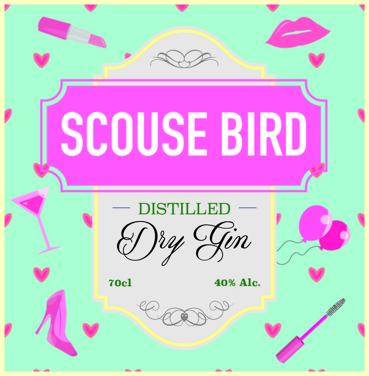 Label Design by Ben Rossi for The Handmade Gin Company | Design #21627892