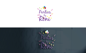 Parties By Roni | Logo Design by MT