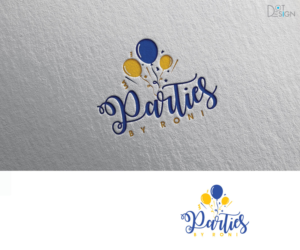 Parties By Roni | Diseño de Logo por Dot Design 3