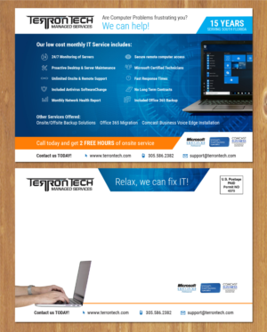 IT Services Postcard | Diseño de Flyer por MNM