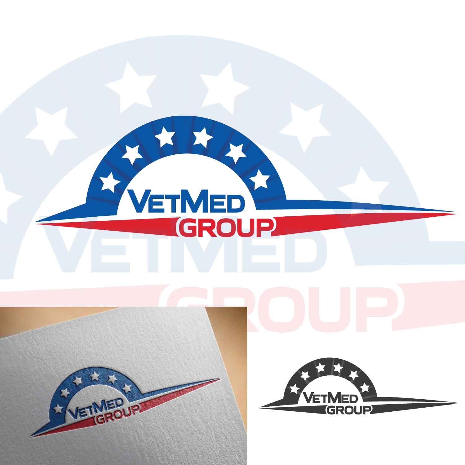 Logo Design by Parakrama 4 for VetMed Group LLC | Design #21572022