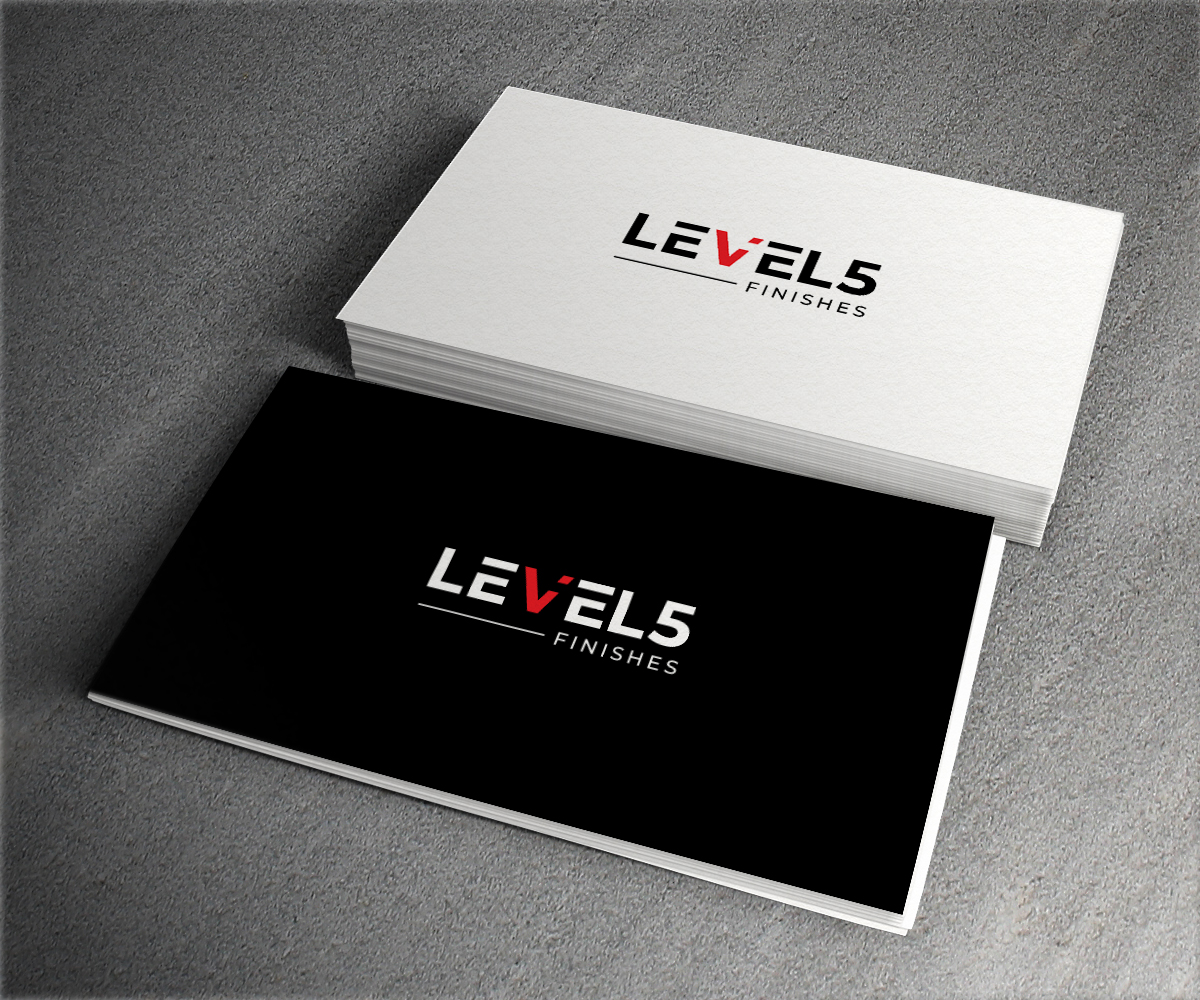Logo Design by aglaronde23 for Level 5 Finishes | Design #21580000