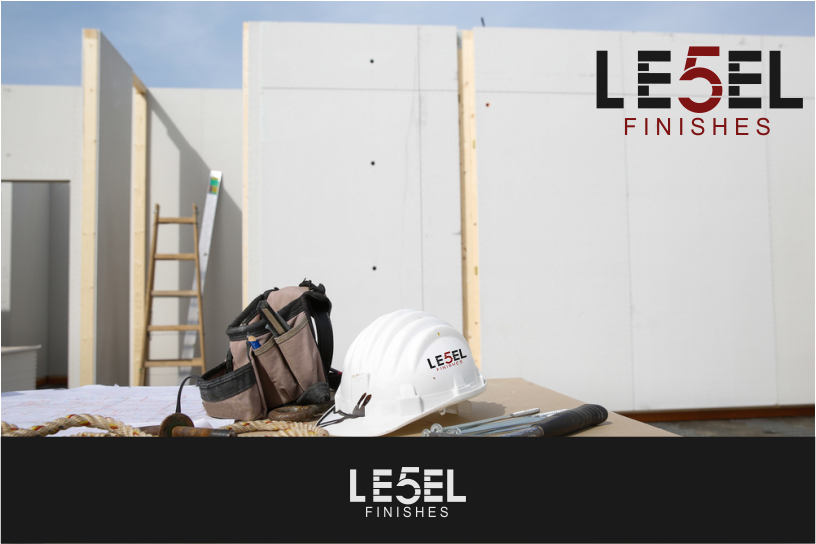 Logo Design by Olisoft for Level 5 Finishes | Design #21579612