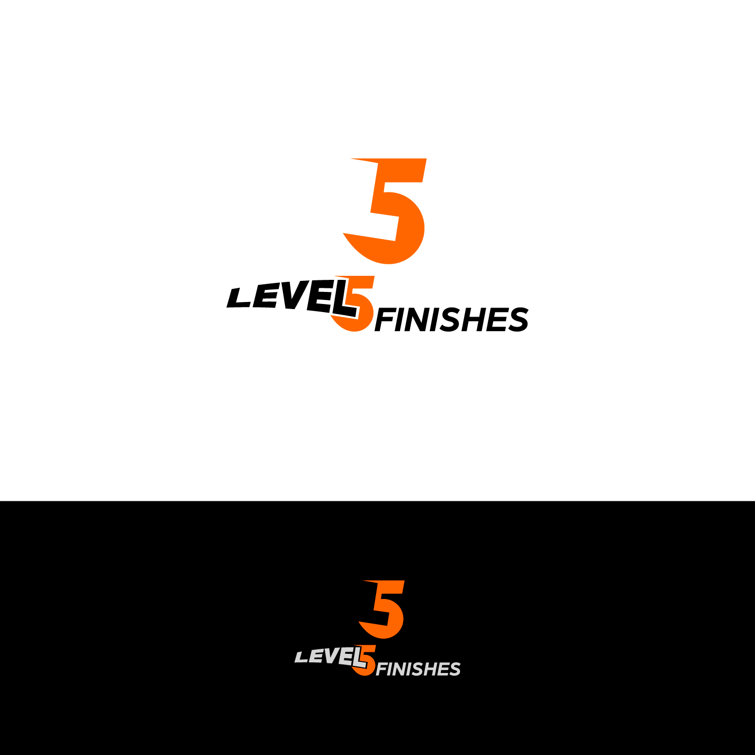 Logo Design by Vic for Level 5 Finishes | Design #21570140