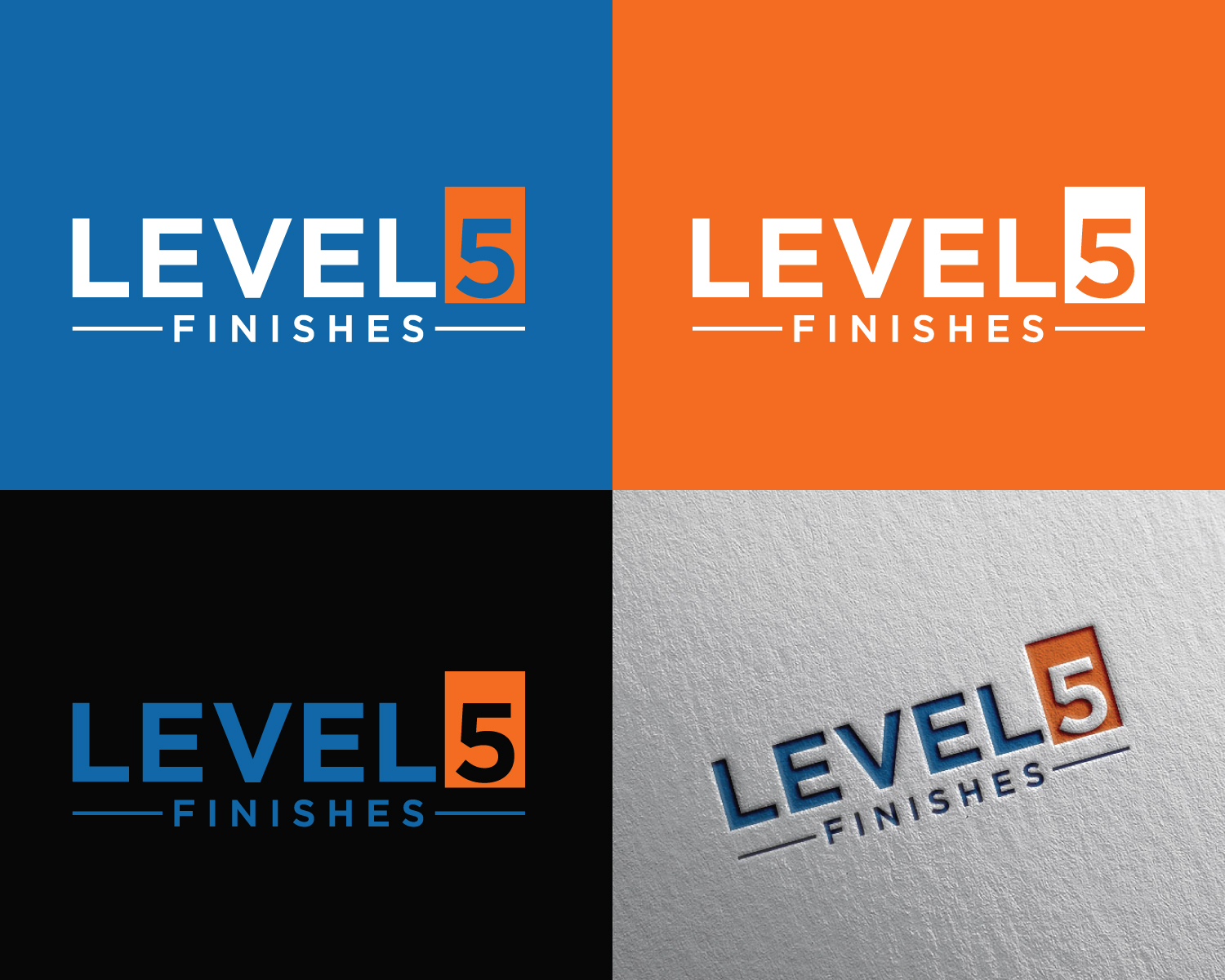 Logo Design by Atec for Level 5 Finishes | Design #21582835