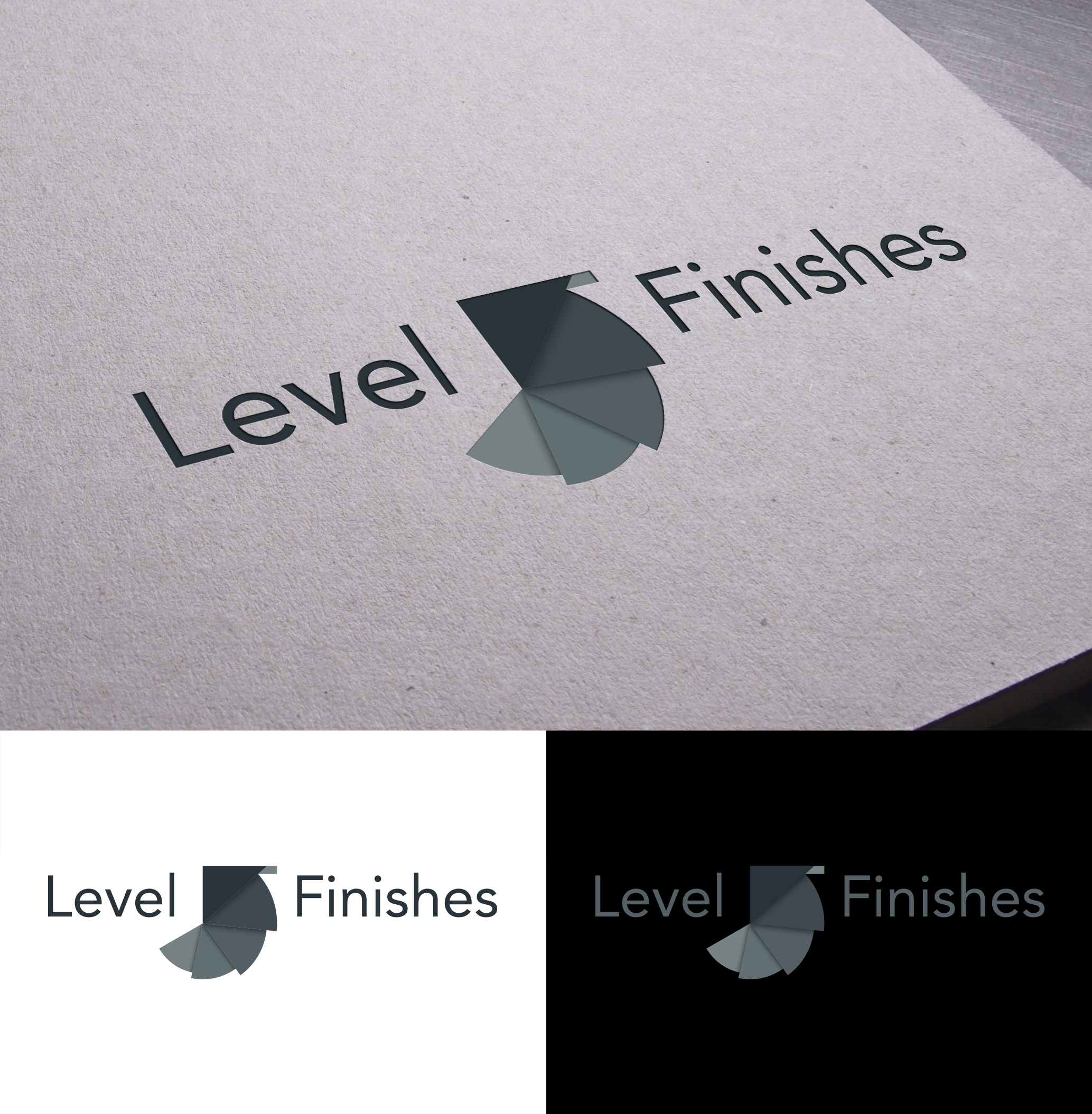 Logo Design by Gellert Fulop for Level 5 Finishes | Design #21590881