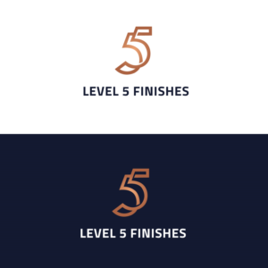 Logo Design by BOLBOL 2 for Level 5 Finishes | Design: #21615609