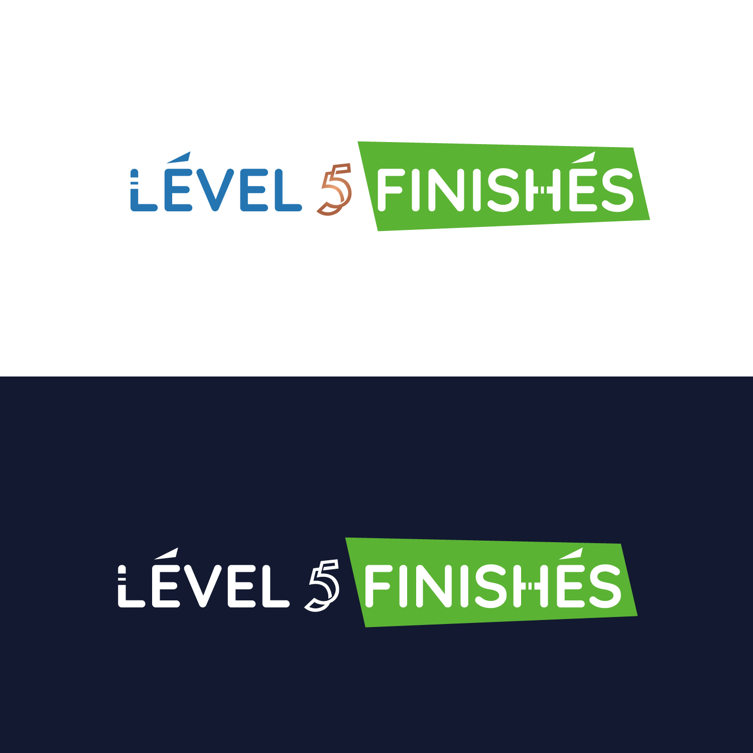 Logo Design by BOLBOL 2 for Level 5 Finishes | Design #21615704