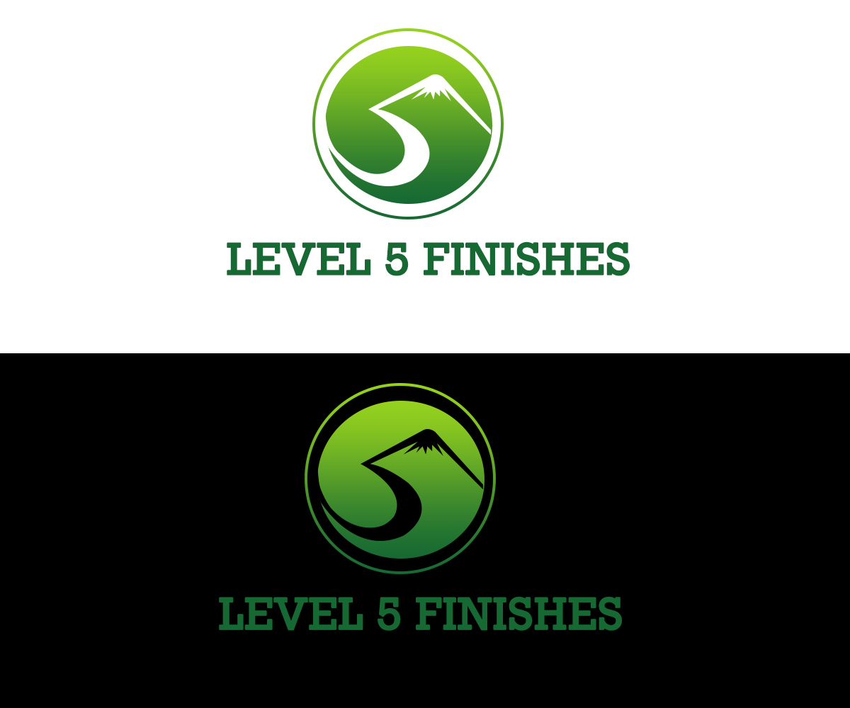 Logo Design by Siddharth Pandya 2 for Level 5 Finishes | Design #21603693