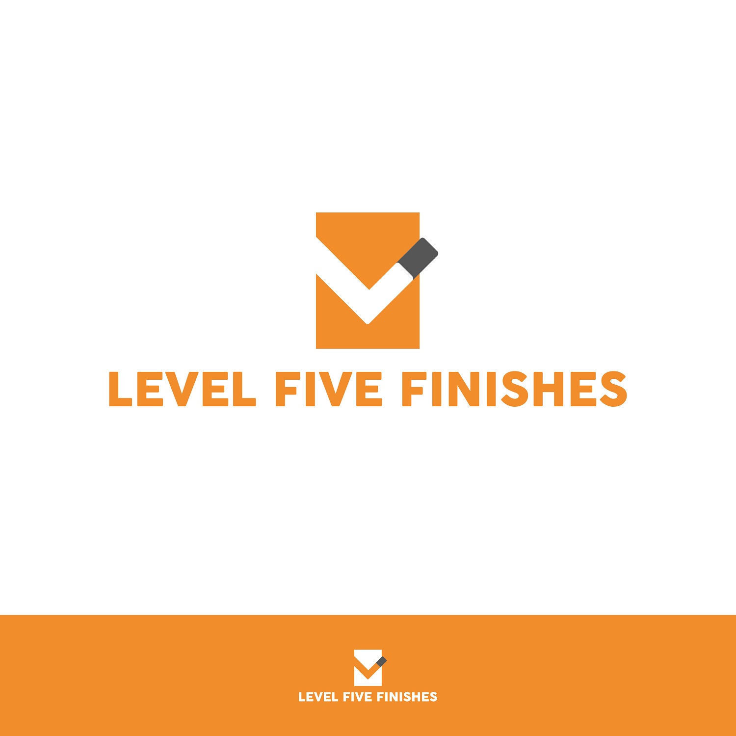 Logo Design by BLH14 for Level 5 Finishes | Design #21571787