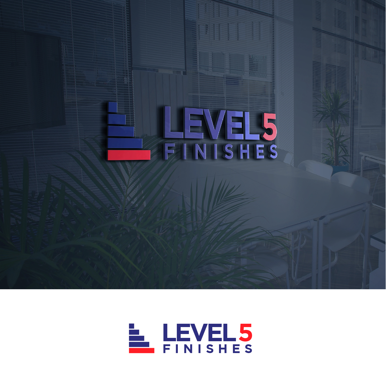 Logo Design by Munadi for Level 5 Finishes | Design #21605733