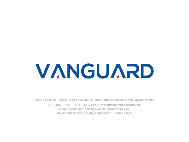 Serious Professional Logo Design For Vanguard By Kawshar Design
