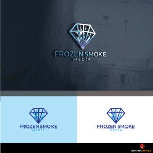 Frozen Smoke Media | Logo Design by Graphic Bricks