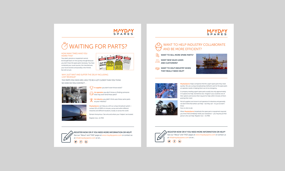 Graphic Design by Phouii for MaydaySpares | Design #21570706