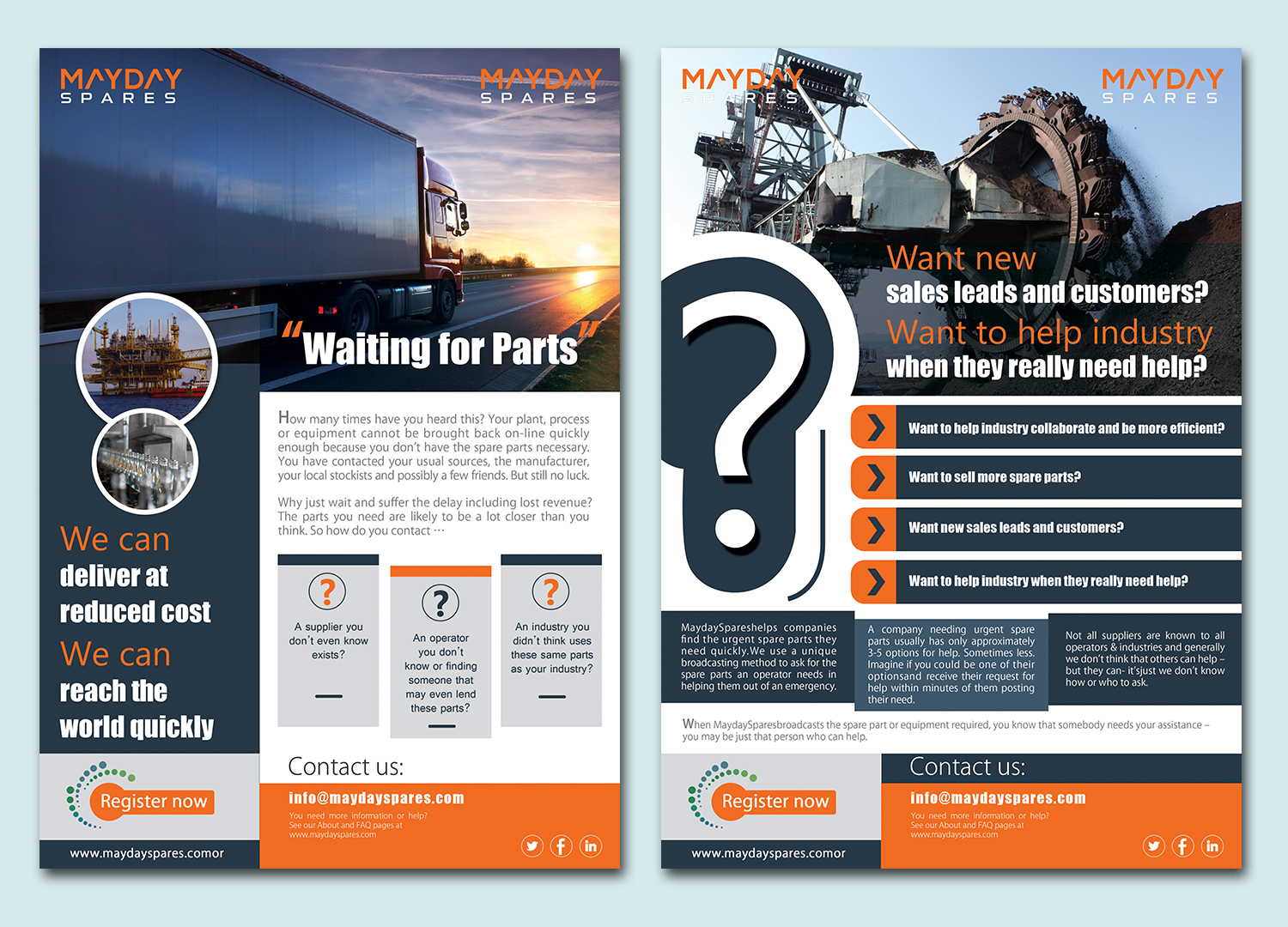 Graphic Design by SAI DESIGNS for MaydaySpares | Design #21585883