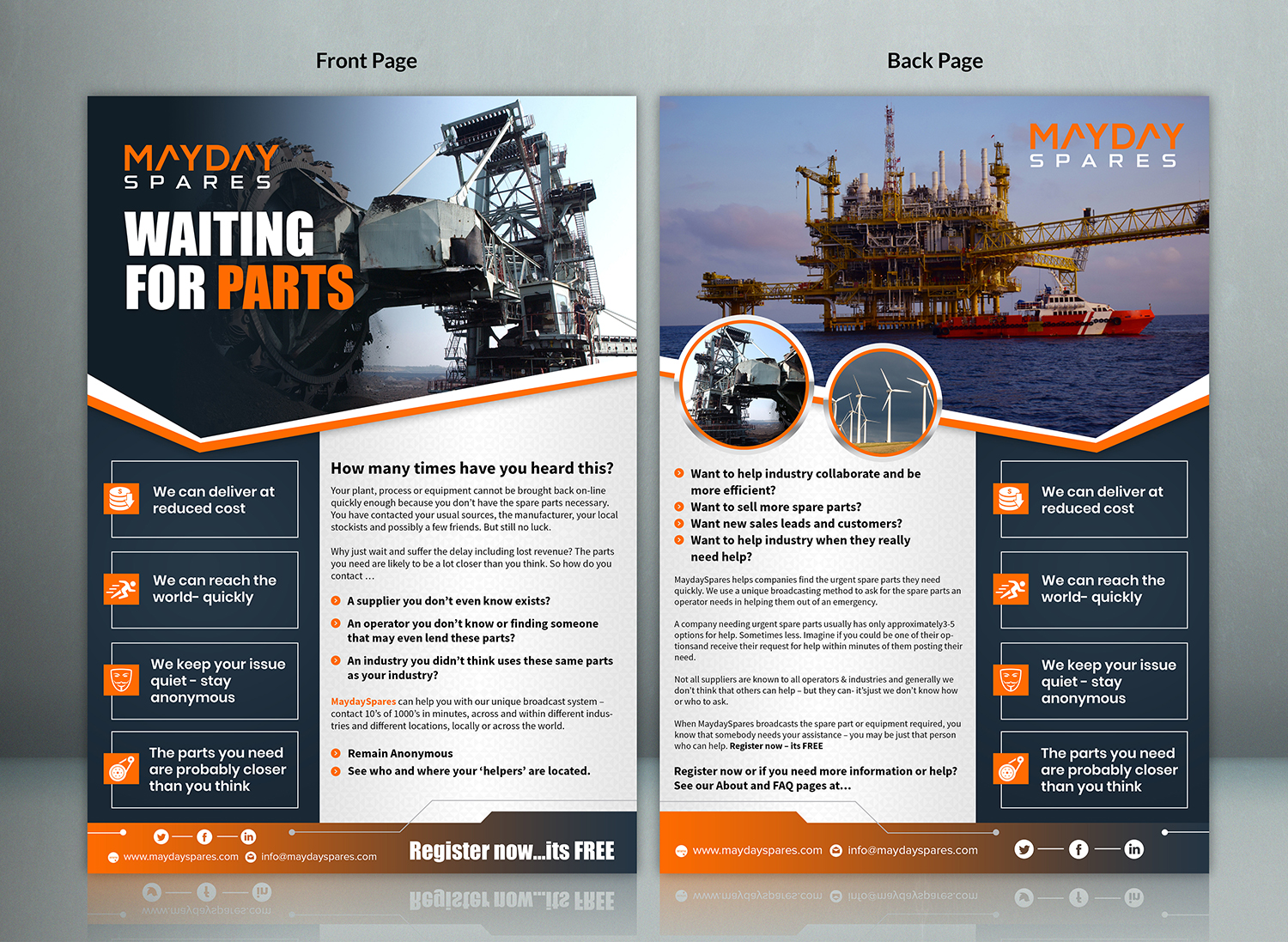 Graphic Design by SAI DESIGNS for MaydaySpares | Design #21689014