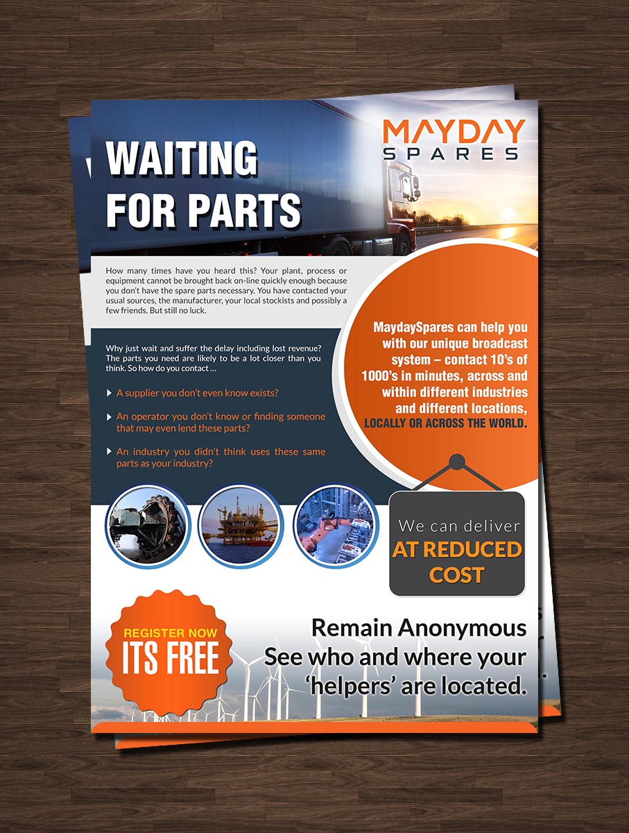 Graphic Design by crazy creation for MaydaySpares | Design #21600504