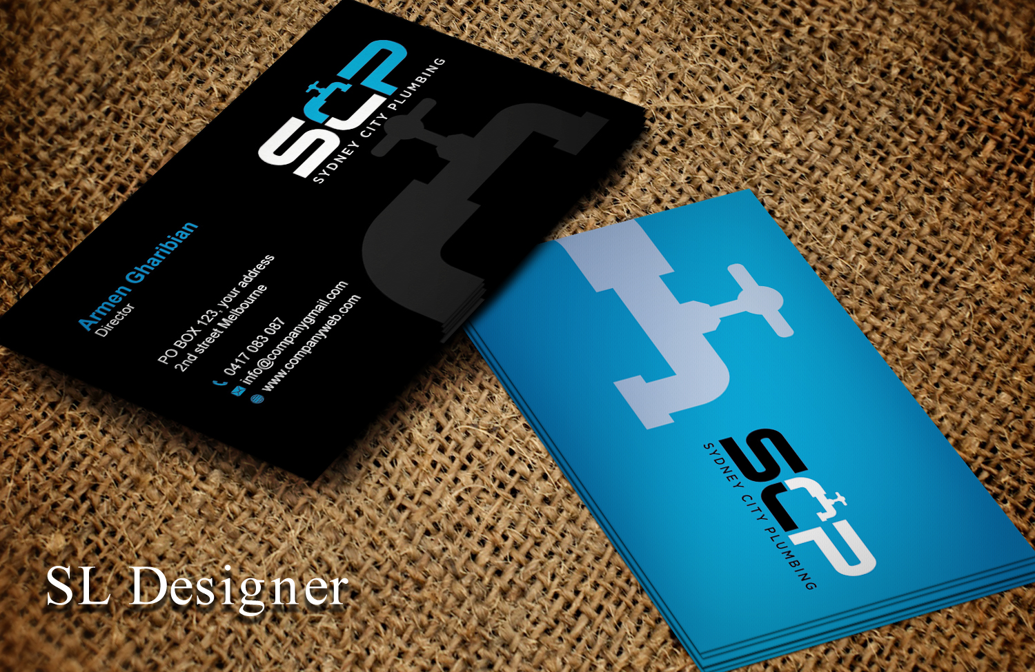 Business Card Design by SL Designer for this project | Design #21590993