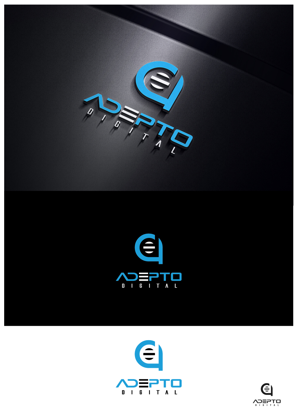 Logo Design by goranvisnjic82 for Adepto Digital | Design #21579562