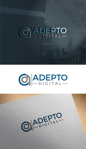 Logo Design by klamer3 for Adepto Digital | Design #21584890
